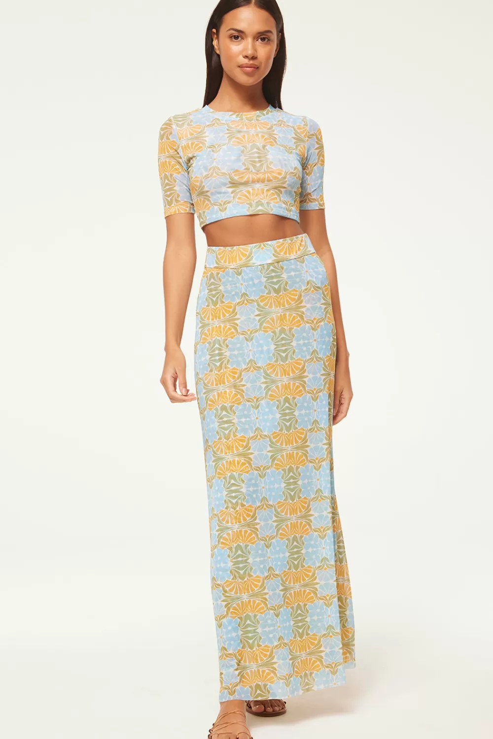 MISA Los Angeles EKAT SKIRT* Matching Sets | Jersey & Mesh
