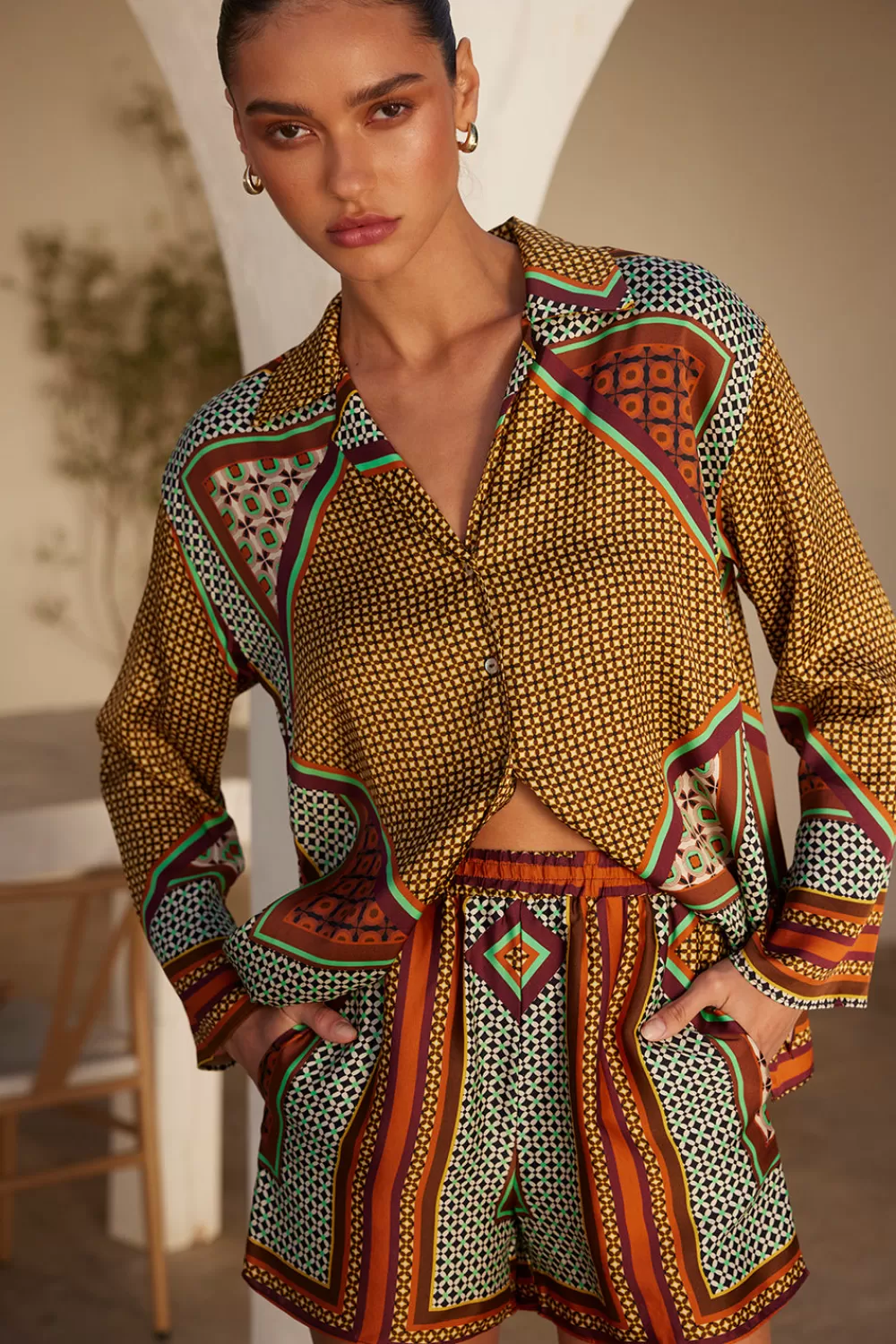 MISA Los Angeles ELAM SHORT* Matching Sets | Skirts & Shorts