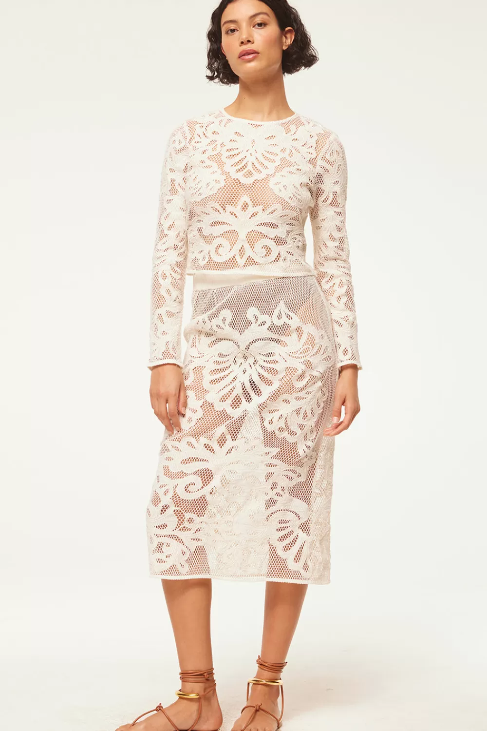 MISA Los Angeles KORD SKIRT* Matching Sets | Jersey & Mesh