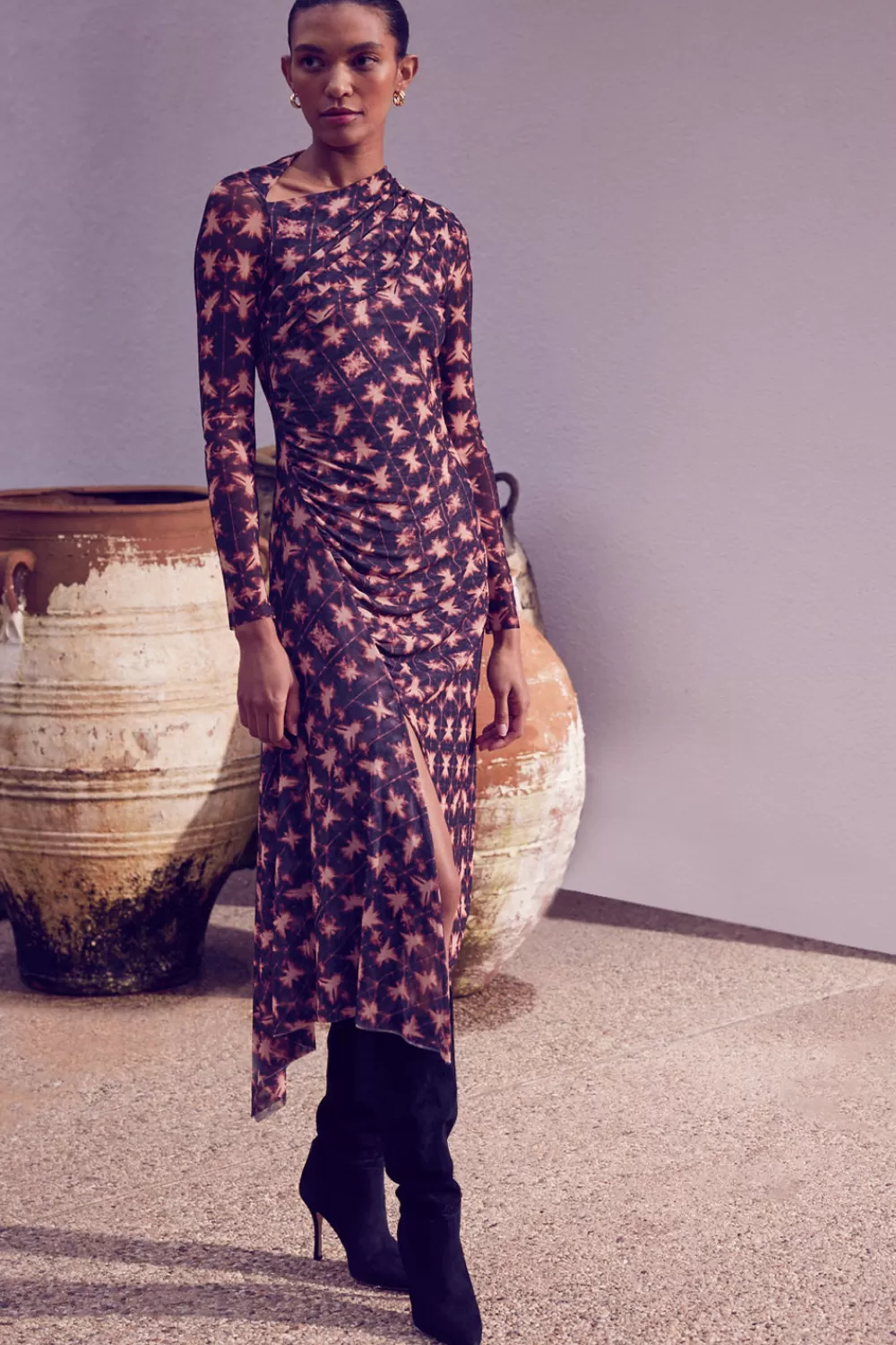 MISA Los Angeles MARINA DRESS* Jersey & Mesh | Dresses