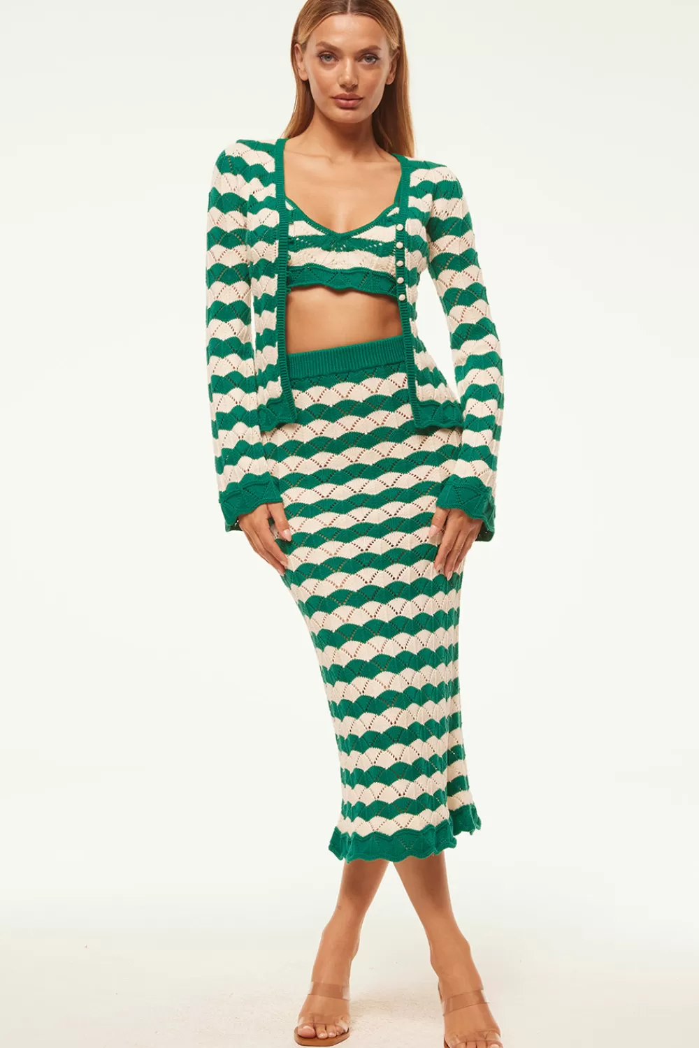 MISA Los Angeles NELLY CARDIGAN* Knits | Matching Sets